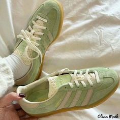 Olivia Mark - Original German Training Shoes in Pink Berry Bear Casual Style Adidas Gazelle Indoor, Ballerina Heels, Pink Berry, Strawberry Bear, Bridal Flats, Vintage Fine Jewelry, Swag Shoes, Bear Design, Casual Lace