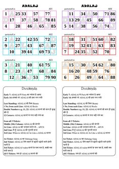 the printable calendar with numbers and times for each month in english, spanish and chinese