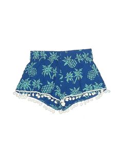 LJC Designs Shorts Size: Small Bottoms - used. 100% RAYON, Print | LJC Designs Shorts: Blue Print Bottoms - Size Small Blue Bottoms For Beach Season Vacation, Blue Summer Bottoms For Vacation, Cotton Summer Bottoms For Vacation, Cotton Vacation Shorts, Blue Summer Pants For Beach, Blue Summer Pants For Beach Season, High Waist Blue Shorts For Beach, Blue Casual Shorts For Vacation, High Waist Blue Shorts For The Beach