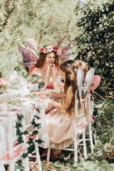 Fairy Party Activities, Fairytale Tea Party, Fairy Event, Tea Party Fairy, Birthday Party Inspiration