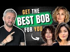 THIS is the BEST BOB HAIRSTYLE for your FACE and HAIR TEXTURE! - YouTube Diana Haircut, Arm Stretches, Easy Care Hairstyles, Best Bobs, A Bob, Hair Help, Great Hairstyles, New Cut, Hair Texture