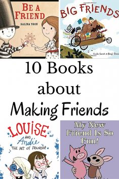 children's books about making friends with the title, 10 books about making friends