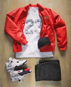 “outfit grid inspired by MJ's birthday #cement4s #justdon” Outfit Grid Streetwear, Sports Outfits, Streetwear For Men, Jordan Outfits, Mens Fashion Rugged, Hipster Mens Fashion, Outfit Grid