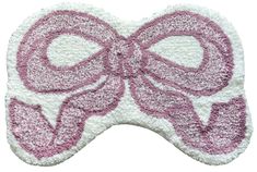 a pink and white eye mask with flowers on it's side, in the shape of a butterfly