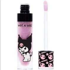 New Wet N Wild Lipgloss Lil’ Miss Punk 1180300 Limited Edition Rare Sold Out Great For A Birthday Gift - Christmas Present Or Stocking Stuffer My Melody And Kuromi, Melody And Kuromi, Lil Miss, Wet N Wild Makeup, Hello Kitty Makeup, High Shine Lip Gloss, Batons Matte, Lip Shine, Hello Kitty Items