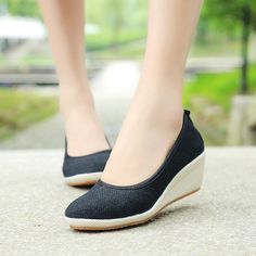 Elsa Women's Wedge Platform Shoes | Ultrasellershoes.com – Ultra Seller Shoes High Heel Dress Shoes, Extreme High Heels, High Heel Dress, Womens Stilettos, Wedge Espadrilles, Classic Pumps, Shoe Boutique, Color Vintage, Wedge Pumps