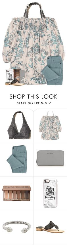 "hope, but never expect" by oliviajordyn ❤ liked on Polyvore featuring Hollister Co., Givenchy, Urban Decay, Casetify, David Yurman and Jack Rogers Jeans Pants Outfit, Clothes Combinations, Boho Shirt, Causal Outfits, Never Expect, Beach Outfits, Chic Clothing, Junior Year, Style Inspiration Fall