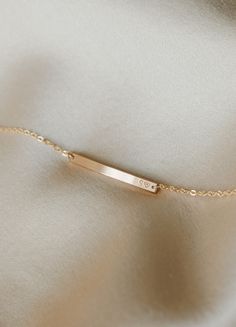 Versatile, practical and light-catching—this bracelet raises the bar. Personalize with names, dates, initials, coordinates or a short mantra (and wrap your wrist with what means most). Looking for something subtler? Try our teeny Basquiat Bar Bracelet (best for extra short, tiny inscriptions)! Looking for something bolder? Our Serra Bar Bracelet is our largest ID-type bracelet. Minimalist Rose Gold Name Bracelet For Personalized Gift, Minimalist 14k Gold Bracelet For Personalized Gift, Dainty Engraved Bracelets For Everyday Wear, 14k Gold Nameplate Bracelet For Everyday, Dainty Engraved Bracelets For Everyday, Rose Gold Bracelets With Initials For Everyday, Dainty Engraved Bracelet For Everyday Wear, Everyday 14k Gold Nameplate Bracelet, Dainty Everyday Engraved Bracelets