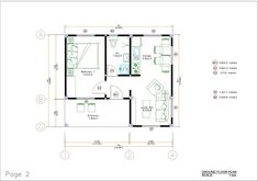 the floor plan for a small house with two bedroom and living room, which is divided by