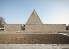 an image of a pyramid in the desert