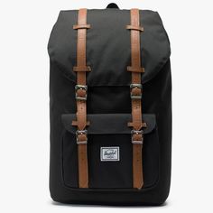 Amazing, High Quality Hershel Backpack Used Once. 25l - A Popular Mountaineering Silhouette, The Herschel Little America Backpack Elevates An Iconic Style With Modern Functionality. - Custom Striped Fabric Liner - Padded And Fleece Lined 15" Laptop Sleeve - Adjustable Drawstring Closure - Magnetic Strap Closures With Metal Pin Clips - Front Pocket With Hidden Zipper And Key Clip - Internal Media Pocket With Headphone Port - Contoured Shoulder Straps And Air Mesh Back Padding Classic Black Backpack For Outdoors, Classic Black Outdoor Backpack, Herschel City Backpack, Hershel Backpack, Herschel Settlement Backpack, Herschel Classic Backpack, Herschel Bag, Herschel Backpack, Clear Backpack