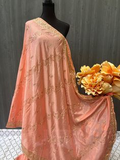 Elevate your ethnic wardrobe with our stunning Silk Dupatta. This enchanting piece features intricate sequin embellishments that add a touch of sparkle and glamour to any traditional outfit. Made from luxurious silk, this dupatta drapes beautifully and exudes a sense of elegance and sophistication. Whether you're attending a wedding, festival, or special event, this dupatta is sure to make a lasting impression. Choose from a variety of vibrant colors to complement your favorite suits and sarees. Embellished Chanderi Traditional Wear For Navratri, Embroidered And Embellished Fabric For Designer Wear During Navratri, Embellished Chanderi Traditional Wear With Traditional Drape, Embellished Art Silk Saree For Eid, Embellished Chanderi Traditional Wear, Embellished Art Silk Anarkali Set For Navratri, Embellished Embroidered Saree Fabric For Diwali, Embellished Traditional Wear With Traditional Drape For Navratri, Festive Chanderi Embellished Saree