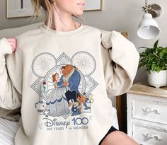 Princess Tiana And Prince Naveen, Tiana And Prince Naveen, Disney 100 Years Of Wonder, Cinderella Shirt, Disney 100 Years, Prince Naveen, Disney Princess Tiana, Friends Sweatshirt, Disney 100