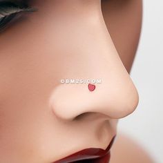 Unique Nose Rings, L Shaped Nose Ring, Gem Top, Nose Screw, Nose Jewelry, Nose Hoop, Nose Ring Stud, Ring Black, Nose Stud