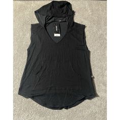 Terez Tank With Hood Womens Large Black Mesh Y2k Grunge Dark Fairy Punk Goth Good Pre-Owned Condition Fairy Punk, Grunge Baggy, Black Blouse Women, Black Y2k, Dark Fairy, Punk Goth, Y2k Grunge, Black Mesh, Black Blouse