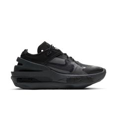 Nike Womens WMNS Fontanka Edge Pure Black CU1450-001 Nike Fontanka, Black Nike Shoes, Pure Black, Triple Black, Nike Womens, Black Sneaker, Black Nikes, All Black Sneakers, All Black