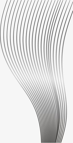 an abstract black and white background with lines in the shape of wavy waves, on a light gray background