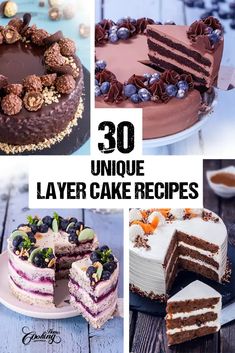 30 unique layer cake recipes that are easy to make