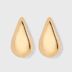 Thick Teardrop Earrings - A New Day™ Gold Pearl Hoop Earrings, Hypoallergenic Earrings, Accessories Jewelry Earrings, Teardrop Earrings, A New Day, Shop Earrings, Same Day Delivery, Fashion Earrings, New Day