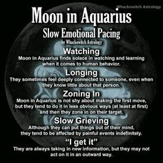 the moon in aquarius poem