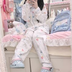 Cute Anime Pajamas Suits Set PN4338 ●Size: Top: S: length 62 cm,bust 94 cm,shoulder 36 cm M: length 64 cm,bust 96 cm,shoulder 38 cm L: length 66 cm,bust 98 cm,shoulder 40 cm XL: length 68 cm,bust 100 cm,shoulder 42 cm Pants: S :length 92 cm,waist:58-68cm,hipline:98 cm M :length 94 cm,waist:60-70cm,hipline:100 cm L :length 96 cm,waist:62-72cm,hipline:102 cm XL :length 98 cm,waist:64-74cm,hipline:104 cm ●Material:COTTON (Please allow 1-3cm differs due to manual measurement.As different computers display colors differently,the color of the actual may vary slightly from the above images.Thanks for your understanding.) ●About Shipping: We attach great importance to the orders of each customer and parcel delivery. 1.Processing time: 2-3 business days. 2.Shipping time: 10-15 business days to US, Cinnamoroll Pajamas, Blue Cinnamoroll, Anime Pajamas, Panda Decorations, Cartoon Home, Spring Knits, Pajama Suit, Kawaii Cartoon, Spring Sweater