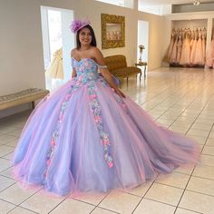 Lilac Princess Quinceanera Dresses Ball Gown Sweetheart Tulle Appliques Sweet 16 Dresses 15 Años Custom Multicolored Quinceanera Dresses, Iridescent Quinceanera Dress, Pastel Quinceanera Dresses, Purple Quince Dress, Princess Quinceanera Dresses, Purple Quinceanera Dresses, Purple Quince, Dresses 15, Quinceanera Themes Dresses