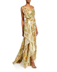 High Low Gown, Solid Color Dress, Mermaid Gown, Floral Print Shorts, Lace Gown, Marchesa, Only Fashion, Bergdorf Goodman, Top Designers