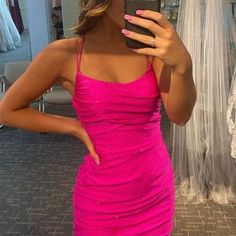 Home · SofieProm · Online Store Powered by Storenvy Hocoming Dresses, Hot Pink Homecoming, Homecoming Inspo, Hot Pink Homecoming Dress, Prom Dress Off The Shoulder, Hot Pink Bodycon, Tight Homecoming Dress, Hoco Inspo, Tight Prom Dresses