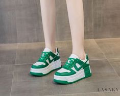 Lasaky - Gentle Support Slipper Sandals for Women Spring Green Platform Sneakers, Trendy Low-top Sandals For Spring, Green Platform Sneakers For Summer, Trendy Green Platform Sneakers, Trendy Open Toe Sneakers For Spring, Trendy Open Toe Sneakers, Spring Low-top Platform Sandals, Green Round Toe Sneakers For Beach, Casual Green Platform Sandals