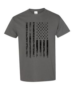 US Distressed Black American Flag Patriotic T-Shirt Show your unwavering patriotism with our Distressed Black American Flag T-Shirt. Made from 100% cotton with a classic crew neck, it's the perfect choice for patriots and country-loving citizens. Wear your pride on your sleeve and join the movement today! US Distressed Black American Flag Patriotic T-Shirt Elevate your patriotism with our Distressed Black American Flag Patriotic T-Shirt. Crafted from 100% premium cotton, this short-sleeve tee with a classic crew neck is more than just clothing--it's a symbol of pride, honor, and unwavering support for the red, white, and blue. Crafted for Patriots Designed for comfort and style, our Distressed Black American Flag T-Shirt is the perfect choice for patriots and country-loving citizens alike. Black T-shirt With American Flag For 4th Of July, Black American Flag T-shirt For 4th Of July, Veterans Day American Flag Graphic Tee, American Flag T-shirt With Relaxed Fit, American Flag Relaxed Fit T-shirt, Relaxed Fit American T-shirt With Flag Detail, American Style T-shirt With American Flag And Relaxed Fit, American Flag Cotton T-shirt Short Sleeve, American Flag Cotton T-shirt For Independence Day