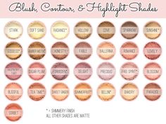 Shade: Delight Description: A medium-light pink mineral blush with a cool undertone. Finish: Matte Size: Full Size Jar - Net wt 4.5g / 0.16 Oz. Sample Size Link: https://www.etsy.com/listing/179381075 More Cheek Colors: https://www.etsy.com/shop/Etherealle?section_id=11156643 You will love the velvety smooth feel of our cheek colors along with natural radiance they give to your skin. They contain natural clay to give them lasting power without adding heaviness. The jars have a sifter with a sift Beige Highlights, Lipstick Eyeshadow, Bronze Tan, Red Blush, Blush On Cheeks, Natural Blush, Blush Powder, Cheek Stain, Matte Blush