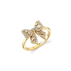 Diamond Bow Ring, Bow Ring Gold, Diamond Icon, Preppy Jewelry, Swarovski Ring, Diamond Bows, Bow Ring, Jewelry Accessories Ideas, Bow Accessories