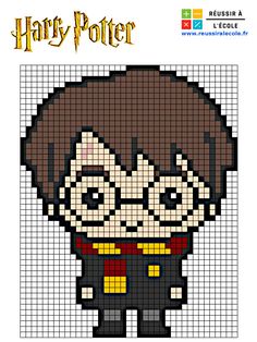 an image of harry potter from harry potter cross stitch pattern with the name harry potter on it