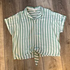 Button Downs, Womens Tops, Green, Women Shopping, White, Color