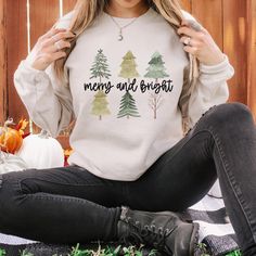 Spread holiday cheer with our Christmas Shirt, perfect for adding a cute touch to the festive season. Made from soft, cozy fabric, this shirt features a witty Christmas-themed design that's sure to get laughs at every holiday gathering. Whether you're at a family party or a work event, it's the ideal way to show your merry side. Gildan Brand Sweatshirts Unisex Adult Sizing Long sleeved and soft quality Runs True to Size PRINT This sweatshirt is a Direct to Garment printed item where the ink is p Relaxed Fit Holiday Sweatshirt For Fall, Cozy Christmas Tops With Relaxed Fit, Cozy Relaxed Fit Christmas Tops, Cozy Christmas Sweatshirt With Relaxed Fit, Fall Holiday Cotton Sweatshirt, Cotton Sweatshirt For Fall Holiday, Cozy Relaxed Fit Christmas Sweatshirt, Brand Sweatshirts, Santa Sweatshirt