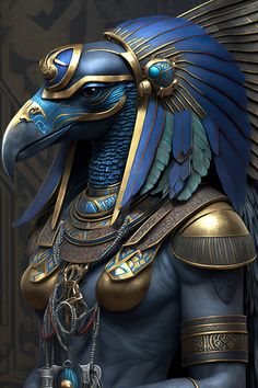 Ancient Egypt Gods, Starověký Egypt, Egypt Concept Art, Gods Of Egypt, World Mythology, Egyptian Deity, Egypt Tattoo, Ancient Egyptian Gods, Ancient Egypt Art