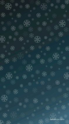 snow flakes on a dark blue background