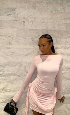 Cute Pastel Outfit, Soft Pink Dress, Pastel Outfit, Grooming Tips, Classy Casual Outfits, Pink Outfit, Inspiration Mode, Elegant Outfit