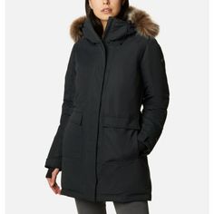 A cozy, insulated parka with endless warmth, thanks to a waterproof-breathable, critically seam-sealed construction, our advanced thermal-reflective tech, and 100% recycled insulation. Womens Parka Winter, Winter Parka, Hooded Parka, Womens Parka, Fur Hood, Winter Jackets Women, Parka Jacket, Body Heat, Columbia Sportswear