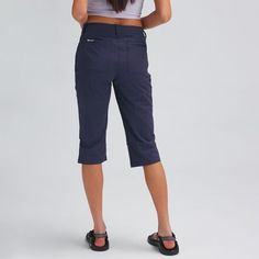 If it's summer and we're on the trail, then we're in the Ferrosi Capri. Built with the newest iteration of Outdoor Research's award-winning fabric, this pant is stretchier and stronger than ever, ready to tackle the toughest of terrain and to wick away the beads of our grit-building effort. Summer Outdoor Pants With Hip Pockets, Summer Pants With Hip Pockets For Outdoor Activities, Summer Knee-length Bottoms For Outdoor, Stretch Bottoms For Outdoor Activities In Summer, Functional Outdoor Summer Pants, Outdoor Spring Pants With Built-in Shorts, Outdoor Pants With Built-in Shorts For Spring, Functional Summer Outdoor Pants, Spring Outdoor Pants With Built-in Shorts