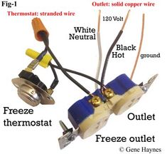 the wiring for an electrical device is shown in this diagram, with instructions on how to wire