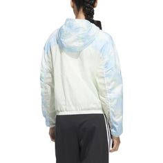 (WMNS) adidas Me Time Allover Print Windbreaker 'White' HI6826 - KICKS CREW Limited Edition Sneakers, Sport Sneakers, Me Time, Adidas, White