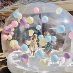 Bubble Bounce House, Inflatable Bubble House, Party Dinners, Bubble Dome, Balloon House, Bubble House, Bubble Tent, Bouncy House, Ballerina Birthday