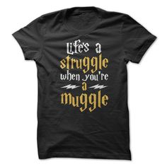 Life's A Struggle When You're A Muggle Creepypasta Hoodie, T-shirt Quilts, Hoodies For Teens, Tshirt Yarn, Blusas T Shirts, Disney Tee, Harry Potter Sweatshirt, Tshirt Quilt, Hoodie Allen