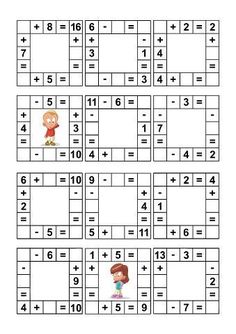 the missing numbers worksheet for children to learn how to use them in addition