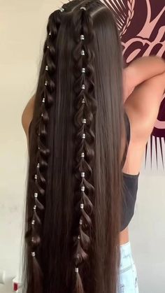 Casual Hairstyles For Long Hair, Hairstyle Examples, Hairstyles For Layered Hair, Hairdos For Curly Hair, Hairdo For Long Hair, Easy Hairstyles For Long Hair