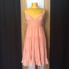 Amazing Condition! Serious Inquiries Only Please. Sass It Up With Heels Or She-Haw It Out With Cropped Denim Jacket And Cowboy Boots! Lace Slip Dress, Cropped Denim Jacket, Lace Slip, Cropped Denim, Pink Lace, Vintage Pink, Cowboy Boots, Pink White, Pink Ladies