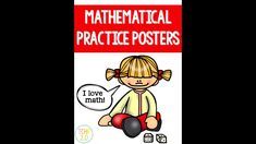 Mathematical Practices Posters Anchor Charts