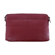 This classic shoulder handbag is the perfect accessory for everyday use. It goes with any outfit and is a great size to keep all your valuables safe and secure. The high-quality leather and construction give it a long-lasting look and feel that will last years to come. The additional organizer on the front keeps everything you need altogether and well organized at a convenient reach. Made of 100% Genuine Leather