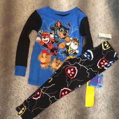 Paw Patrol Pajama-Sold On Facebook Playful Black Bedtime Sets, Playful Black Sets With Character Print, Playful Black Sets With Cartoon Print, Paw Patrol Pajamas, Patrol Party, Paw Patrol Nickelodeon, Boy Stuff, Paw Patrol Party, Boys Pajamas